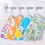 10 PCS Microwave Oven Anti-scald Gloves Household Oven Baking High Temperature Resistant Insulated Gloves, High Temperature Resistant Gloves