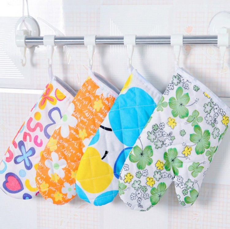 10 PCS Microwave Oven Anti-scald Gloves Household Oven Baking High Temperature Resistant Insulated Gloves, High Temperature Resistant Gloves