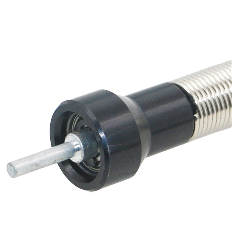 Electric Screwdriver Multifunctional Flexible Shaft Torque Electric Drill Connecting Rod Flexible Shaft With Chuck, 3.2mm Shaft Black Plastic Handle, 3.2mm Shaft Metal Silver Aluminum Handle, 3.2mm Shaft Metal Yellow Aluminum Handle