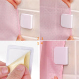 2 PCS Plastic Viscose Curtain Clip Shower Curtain Clip, Viscose Curtain Clip
