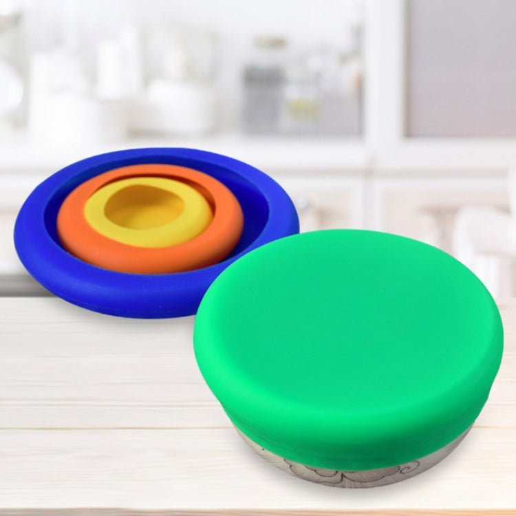 3 Sets 4 in 1 Silicone Fresh-Keeping Cover Set Multifunctional Fruit And Vegetable Sealable Stretchable Silicone Bowl Cover Random Color Delivery, Silicone Fresh-Keeping Cover Silicone Fresh-Keeping Cover