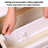 Extendable Drawer Organizer Dividers Home Wardrobe Plastic Partition Panels