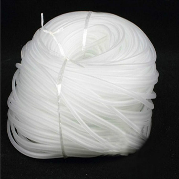 4x6mm Soft Silicone Oxygen Pump Hose for Air Bubble Stone Professional Aquarium Fish Tank Pond Air Pump Filter Aeration Tube, 5m, 10m