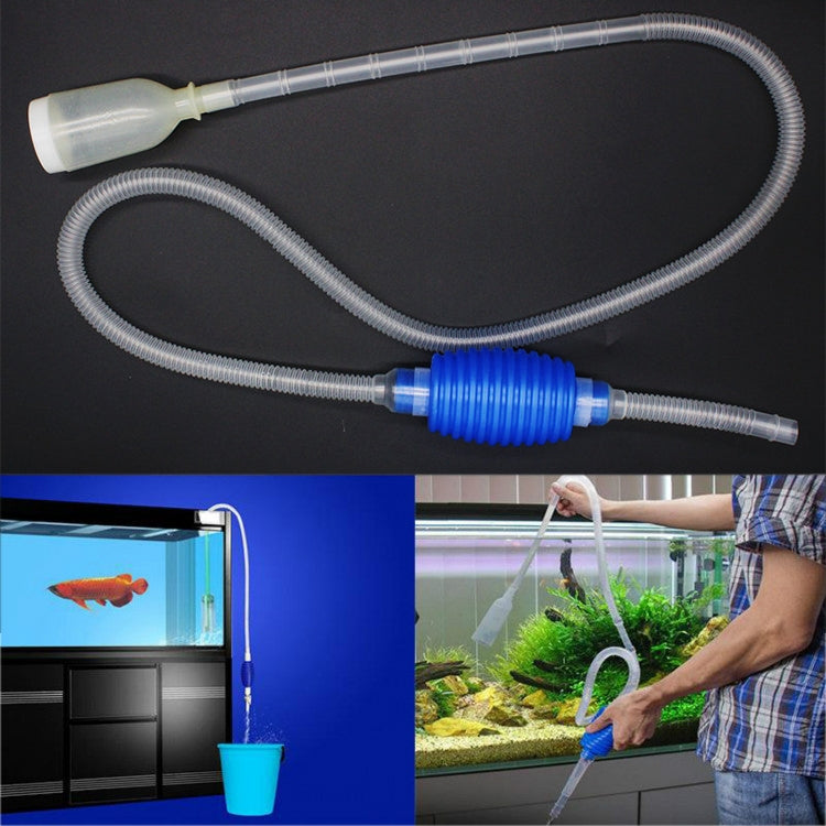 1.6m Simple Practical Siphon Suction Pipe Filter Aquarium Water Changer, Aquarium Water Changer