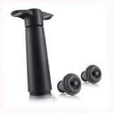 Red Wine Vacuum Pump Freshener Silicone Wine Stopper Set, Black Pump 2 Stoppers (OPP Bag), Black Pump 2 Stoppers (Box), 2 Stoppers Three Holes (OPP Bag), Black Pump Three-piece Box