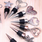 Metal Special Shape Wine Stopper, Starfish Red Bronze Shape, Starfish Silver Shape, Alphabet Red Bronze Shape, Alphabet Silver Shape, Heart to Heart Red Bronze Shape, Heart to Heart Silver Shape, Ring Shape, True Love Shape, Heart of Fujiro Shape      ...