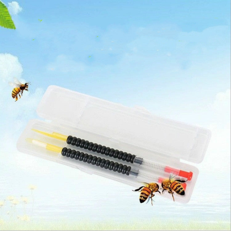 2 PCS Transfer Needles Beekeeping Special Breeding Tools Mobile Bee Larva Utensils Pens, Bee Transfer Needles