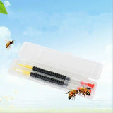 2 PCS Transfer Needles Beekeeping Special Breeding Tools Mobile Bee Larva Utensils Pens, Bee Transfer Needles