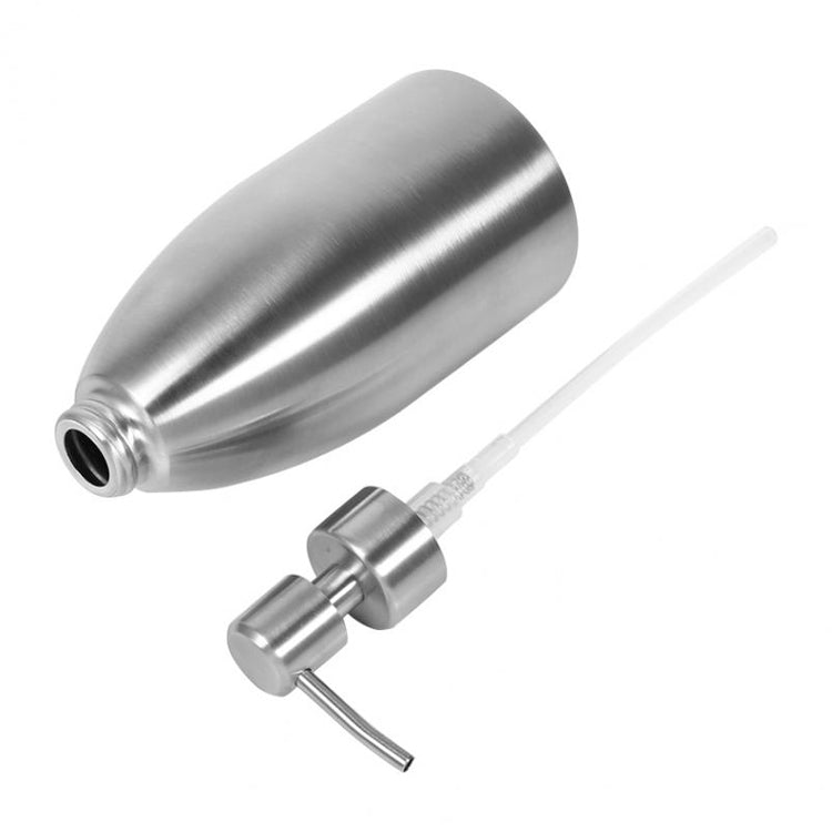 500ml Stainless Steel Soap Dispenser Kitchen Bathroom Shampoo Box Detergent Bottle, 500ml Soap Dispenser