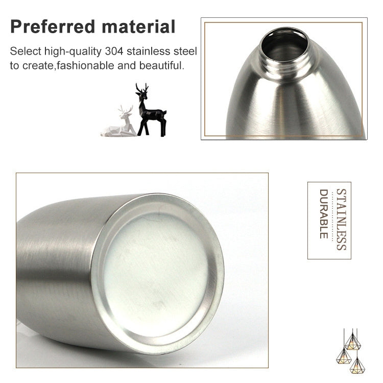 500ml Stainless Steel Soap Dispenser Kitchen Bathroom Shampoo Box Detergent Bottle, 500ml Soap Dispenser