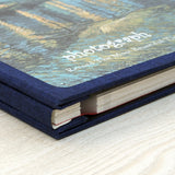 Retro Art DIY Handmade Photo Album Self-Adhesive Film Album, 16 inch Blossom, 16 inch Bouquet, 16 inch Landscape, 16 inch Starry Night, 16 inch Ride The Wind And Waves, 16 inch Back To Nature, 16 inch Sunflower, 16 inch Starry Sky, 16 inch Apricot Blos...