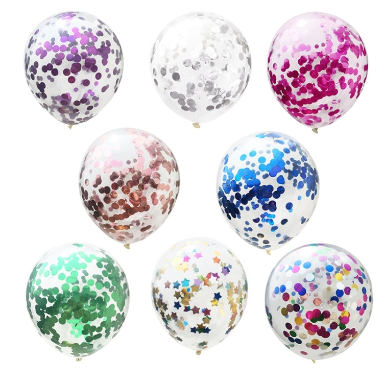 10 PCS 12 Inch Confetti Balloons Wedding Decoration Happy Birthday Party Latex Balloon
