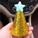 10 PCS Golden Birthday Hat Children Age Dress up Star Hat Glitter Cake Cap