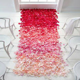 1000pcs / Pack Artificial Wedding Rose Petals Flowers Wedding Decorations, Red, Wine Red, Magenta, Purple Red, Light Pink, Cream White, White, Dark Purple, Light Purple, Wine Red + Dark, Violet, Yellow, Sunset Red, Dark Blue, Light Blue, Lake Blue     ...