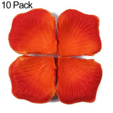 1000pcs / Pack Artificial Wedding Rose Petals Flowers Wedding Decorations, Red, Wine Red, Magenta, Purple Red, Light Pink, Cream White, White, Dark Purple, Light Purple, Wine Red + Dark, Violet, Yellow, Sunset Red, Dark Blue, Light Blue, Lake Blue     ... Sunset Red