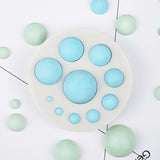 Round Silicone Fondant Cake Mold DIY Baking Decoration Chocolate Tool, Round Silicone(Grey), Round Silicone(Pink)