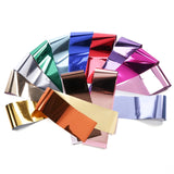 3 PCS Gold Sliver Slider Foil For Nail Holographic Transfer Wrap Sticker Adhesive Starry Manicure Decor Set, 3 PCS Gold Silver