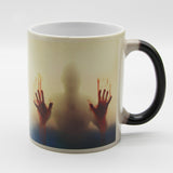 The Walking Dead Mug Color Changing Heat Sensitive Ceramic Coffee Mug, 301-400ml