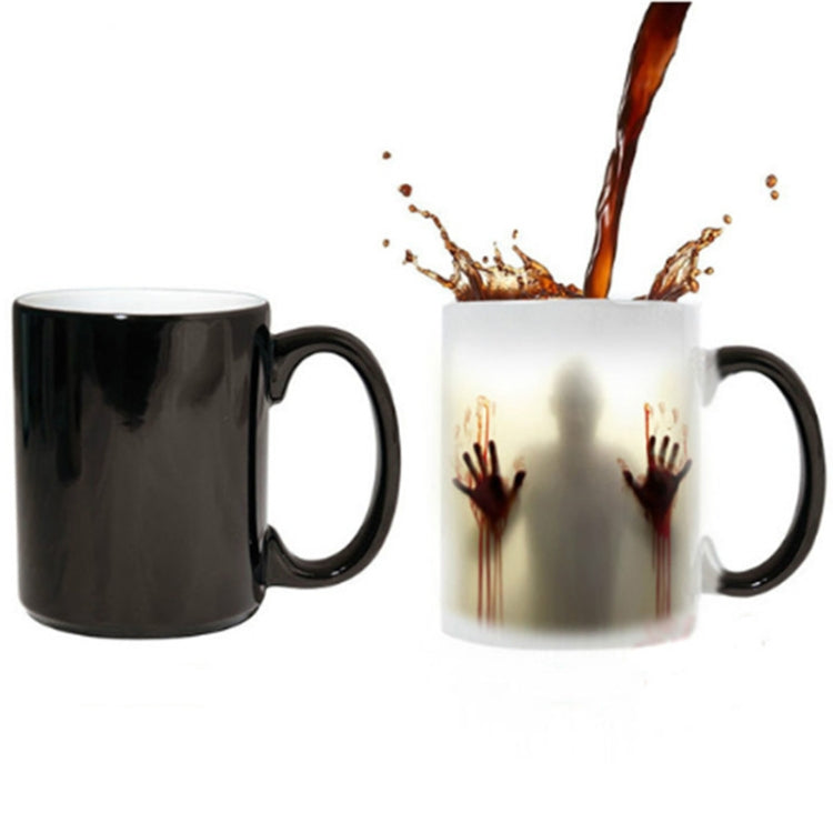 The Walking Dead Mug Color Changing Heat Sensitive Ceramic Coffee Mug, 301-400ml