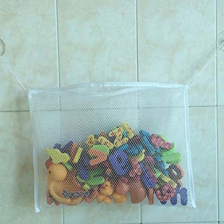 2 PCS Bathroom Baby Kid Storage Toy Hanging Organizer with Suction