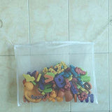 2 PCS Bathroom Baby Kid Storage Toy Hanging Organizer with Suction