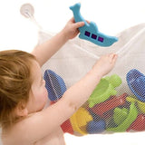 2 PCS Bathroom Baby Kid Storage Toy Hanging Organizer with Suction