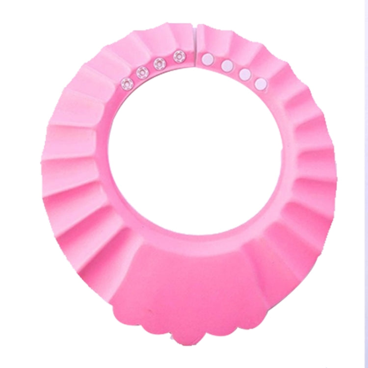 3 PCS Safe Baby Shower Cap Kids Bath Visor Hat Adjustable Baby Shower Cap Protect Eyes Hair Wash Shield for Children Waterproof Cap, Pink+wave, Pink+earflaps, Yellow+earflaps, Blue+earflaps, Yellow+wave, Blue+wave, Yellow+Round, Blue+Round, Pink+Round