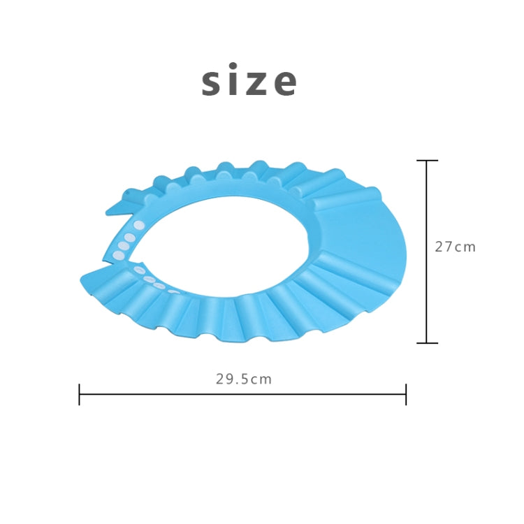 3 PCS Safe Baby Shower Cap Kids Bath Visor Hat Adjustable Baby Shower Cap Protect Eyes Hair Wash Shield for Children Waterproof Cap, Pink+wave, Pink+earflaps, Yellow+earflaps, Blue+earflaps, Yellow+wave, Blue+wave, Yellow+Round, Blue+Round, Pink+Round