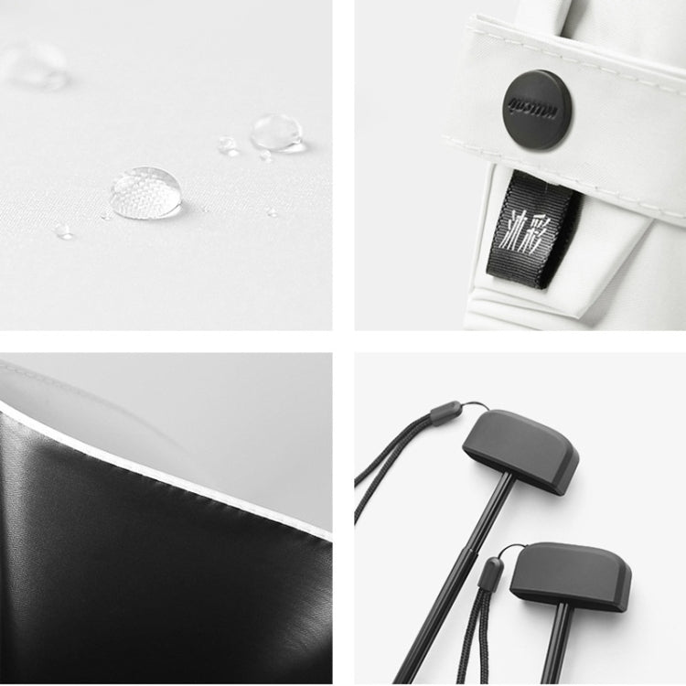 Mini Portable Umbrella Rain Women Windproof Durable 5 Folding Sun Umbrellas