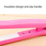 Mini Hair Straightener Ceramic Tourmaline Plates Curler