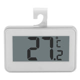Large LCD Refrigerator Thermometer with Adjustable Stand Magnet Digital Thermometer, Thermometer White