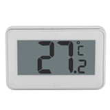 Large LCD Refrigerator Thermometer with Adjustable Stand Magnet Digital Thermometer, Thermometer White
