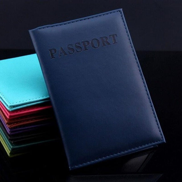 Artificial Leather Travel Passport Cover