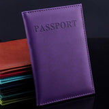 Artificial Leather Travel Passport Cover