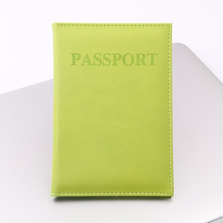 Artificial Leather Travel Passport Cover