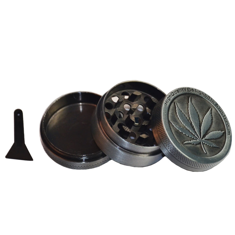 Weed Grinder Metal Stainless Steel Maple leaf Type Herbal Herb Tobacco Grinder, 30MM 3 laryers, 40MM 4 laryers, 50MM 4 laryers