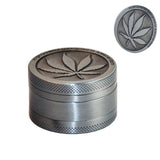 Weed Grinder Metal Stainless Steel Maple leaf Type Herbal Herb Tobacco Grinder, 30MM 3 laryers, 40MM 4 laryers, 50MM 4 laryers