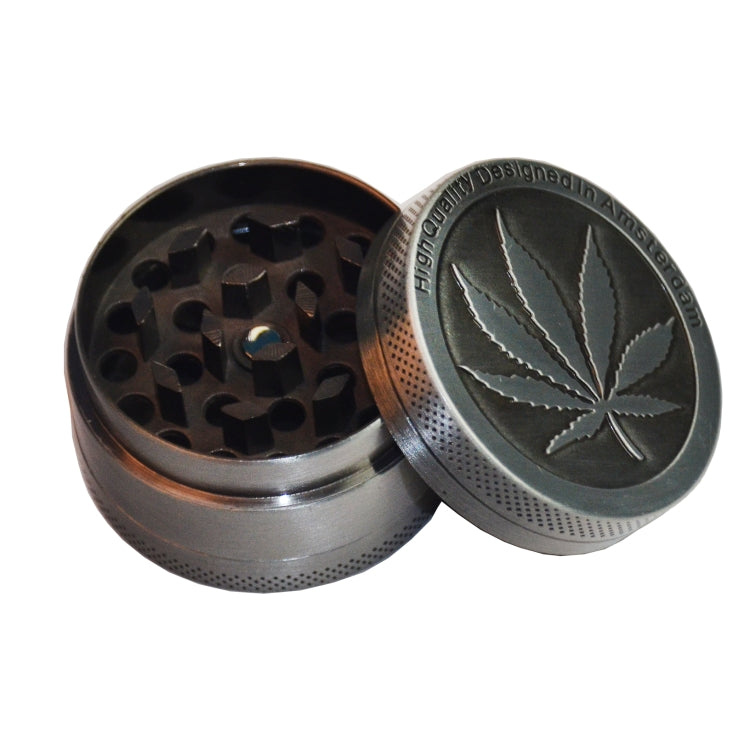 Weed Grinder Metal Stainless Steel Maple leaf Type Herbal Herb Tobacco Grinder, 30MM 3 laryers, 40MM 4 laryers, 50MM 4 laryers