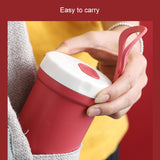 Creative Plastic Breakfast Drink Porridge Soup Anti-scald Microwave Oven Soup Cup