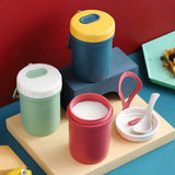 Creative Plastic Breakfast Drink Porridge Soup Anti-scald Microwave Oven Soup Cup