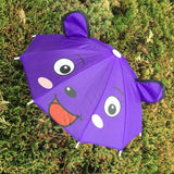 Cute Cartoon Children Umbrella Creative Long Handle Animal Umbrella