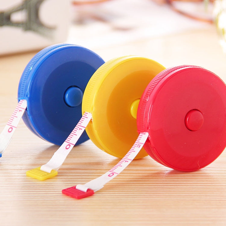 4 PCS 1.5m Cute Plastic Mini Automatic Retractable Tape Measure, 1.5m Tape Measure