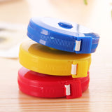 4 PCS 1.5m Cute Plastic Mini Automatic Retractable Tape Measure, 1.5m Tape Measure