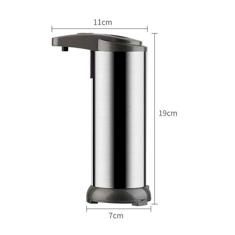 250ML Stainless Steel Automatic Soap Dispenser Infrared Sensor Soap Dispenser, 250ML