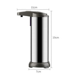 250ML Stainless Steel Automatic Soap Dispenser Infrared Sensor Soap Dispenser, 250ML
