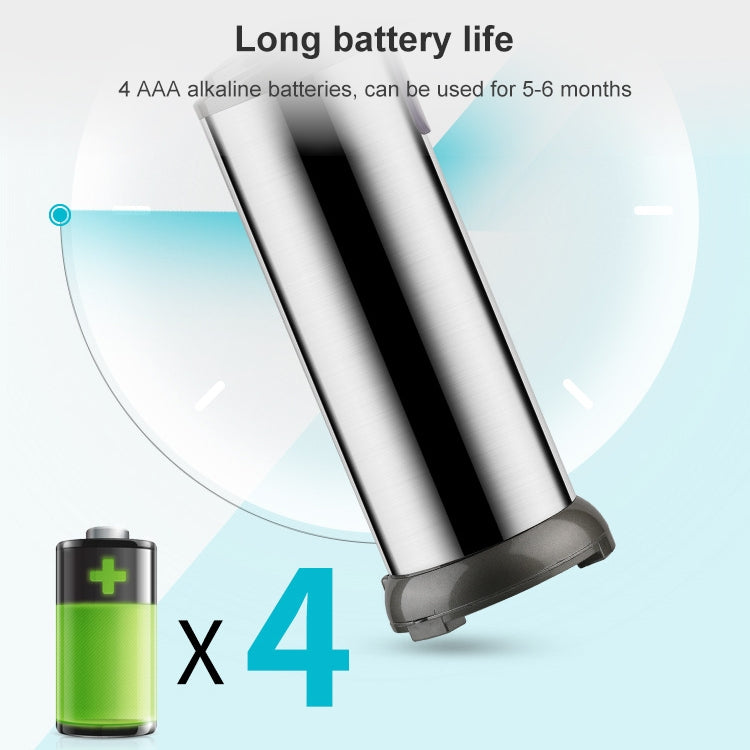 250ML Stainless Steel Automatic Soap Dispenser Infrared Sensor Soap Dispenser, 250ML