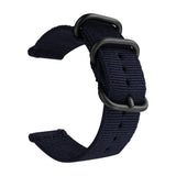 Washable Nylon Canvas Watchband, 18mm, 20mm, 22mm, 24mm