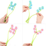 Manual Roller Face Massager Face Beauty Instrument Facial Double Chin Tool, Pink, Blue