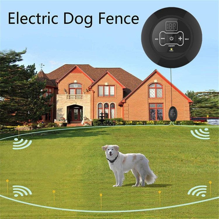 Electronic Fence Wireless Pet Training Device Bark Stop, UK Plug(1 Collar), US Plug(1 Collar), AU Plug(1 Collar)