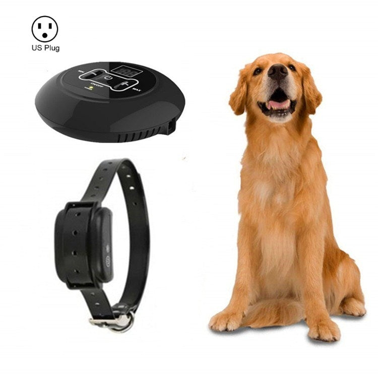 Electronic Fence Wireless Pet Training Device Bark Stop, UK Plug(1 Collar), US Plug(1 Collar), AU Plug(1 Collar)